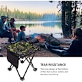 Miniatyrbild 2 av 5: *Utomhus bärbar hopfällbar campingpall liten stol campingstol pall för camping vandring fiske grill strand resa-grön*