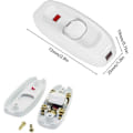 Miniatyrbilde 2 av 5: Inline-bryter/lampe/belysningsbryter