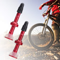 Miniatyrbillede 1 af 5: 2 stk. slangefri ventilstam mtb cykel aluminium legering ventil st