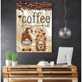 Miniatyrbild 3 av 5: #DIY Diamantmålning Set, 12x16 tum, Kaffe Bönor#