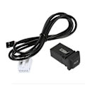 Miniatyrbillede 5 af 5: Bil Aux Switch Interface Adapter I Stik Med Kabelnet Til Vw1 Rcd510 Rcd310 Rns315 Jetta 5 Mk5 Golf 6 Mk6