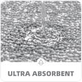 Miniatyrbillede 5 af 5: Antislip Bademåtte, Blød Mikrofiber Bademåtte, Maskinvaskbar