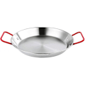 Miniatyrbillede 1 af 5: Non-stick Paellapande i rustfrit stål, paellafad 32 cm