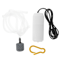 Pikkukuva 1 / 2: 1 Set Mini Hiljainen Akvaario Hapetus Pumppu Muovinen Ilmastin Pumppu USB Akvaario Ilmapumppu