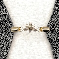 Miniatyrbild 3 av 5: #2 stycken bi-silkescarf-spännen#