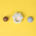 Miniatyrbillede 4 af 6: #Kattegræsbolde Indendørs Kattelegetøj 3stk 3 Farver Kattegræsbolde Spiselige Kattegræslegetøj til Katte#