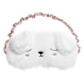 Miniatyrbild 1 av 2: 1 st Plysch Ögonmask Sovmask Siden Satin Ögonbindel Härlig Hunddesign Sovmask för Hemresa