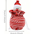 Miniatyrbillede 4 af 5: *1 stk. Juleaften gaveposer æblepose strikket slikpose jul*