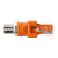 Miniatyrbillede 5 af 5: F Hun Til Rj45 Han Koaksial Tønde Kobling Adapter Rj45 Til Rf Konnektor Konverter