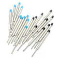 Miniatyrbillede 2 af 4: 10 stk. blå blæk Parker Style Standard 1,0 mm kuglepen refills spids medium
