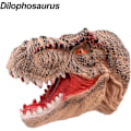 Pikkukuva 4 / 5: Muovinen Simuloitu Eläimen Pää Lelu Elävä Interaktiivinen Käsinukke Loistava Lahja Kotiin Lapsille Tyrannosaurus Rex Lohikäärmeen Pää