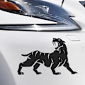 Miniatyrbillede 2 af 5: #bilsticker, kofanger sticker#