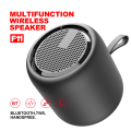 Miniatyrbild 2 av 5: #Mini Bluetooth-högtalare - Vit, Vattentät Bärbar Ljud för Utomhus#