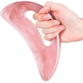 Pikkukuva 1 / 5: Gua Sha -hierontakauha hartsivarrella - Loistava raapimistyökalu
