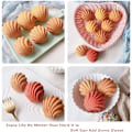Miniatyrbillede 5 af 5: Moulle Madeleine 2 stk. Madeleine Bageform 6 Huller Non-Stik