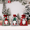 Miniatyrbilde 2 av 5: #3 stk Juleposer med snor, gjenbrukbare stoffjuleposer#