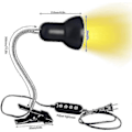 Miniatyrbillede 1 af 4: Led Uva Uvb Pærer, Reptil Lampe Opvarmet Landskildpadde Lampe Med Lang Base Til Reptiler Og Padder [Energiklasse A +] A yu