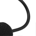 Miniatyrbilde 2 av 5: Erstatnings spillmikrofon støydempende avtakbar spillbommikrofon med skum for Steelseries Arctis