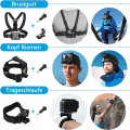 Pikkukuva 5 / 6: #Tarvikkeet Gopro, Pehmeät numerot action-kameran lisävarustepaketti Gopro Hero 9:lle#
