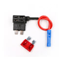 Miniatyrbillede 4 af 5: #4 stk. Små Add-A-Circuit Bil Sikringsholdere 12V 24V Bladsikring Holder Adapter ACS Add A Circuit Sikringsaftapning Piggy Back med 20A Sikring#