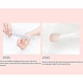 Miniatyrbillede 3 af 5: Lang stil europæisk og amerikansk slid rustning lang spids negl udtværet gradient galvaniseret negle patch manicure ark