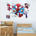 Pikkukuva 5 / 6: #Avengers 3D seinätarra, tapetti, PVC, 60cm*40cm#