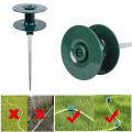 Miniatyrbilde 3 av 5: 2 stk Slangeguidepigger, ABS Sinklegering Vannrørguidehjul Varig