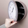Miniatyrbild 3 av 5: Väggklocka Förvaringsbox, Väggklocka Gömställe Säker Klocka Hemliga Kassaskåp Gömda Säker Väggklocka för Hemlig Gömma Pengar Kontanter Smycken