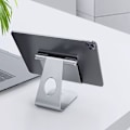 Miniatyrbillede 3 af 5: Tablet Stativ, Justerbart Tablet Stativ, Dock Holder til iPad 9, i