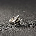 Miniatyrbild 3 av 5: #Dubbla triangulära öronhängen, enskilda#