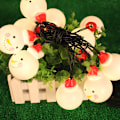 Miniatyrbild 1 av 3: *Jul Snögubbe Ljusslinga LED Solcellslampor Utomhus Högtid*