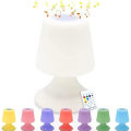 Miniatyrbillede 2 af 5: Bordlampe Bluetooth Musik Højttaler LED Natlampe Atmosfære T