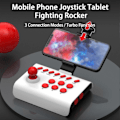 Miniatyrbilde 3 av 5: Spillkontroller Plug and Play Sensitiv Mobiltelefon Joystick Nettbrett Fighting Rocker Spillkomponent