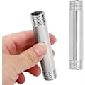 Miniatyrbillede 3 af 5: 98mm han gevind rustfri stålrørsfittings (2 stk.) (størrelse: 3/4\"bsp)