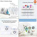 Miniatyrbilde 4 av 5: 10-pakning støvsugerposer for Ecovacs Deebot X1 Omni sugstasjon for Ecovacs Deebot X1 Omni, reservedeler for