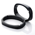 Miniatyrbilde 3 av 4: Hiou 2 stk Universal 6 X 9 Tommers Skrå Bilhøyttaler Spacer Adapter Ettermontering Lydmatte H`