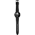 Miniatyrbillede 4 af 5: Sort - Passer til Samsung Watch Watch4 Watch5 silikone rem 46