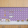 Miniatyrbild 4 av 4: 10 st Mosaik Kakeldekaler Simulerade Kakeldekaler Vattentäta Väggdekaler