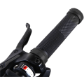 Miniatyrbilde 3 av 4: Hvite sykkelstyregrep, 1 par, MTB BMX grep, lengde 13 cm D