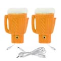 #Keltaiset USB-lämmittimet Lämpimät hanskat#