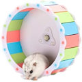 Miniatyrbild 3 av 5: *Det tysta löphjulet för hamster-chinchilla-smådjur leker färgglatt som beskrivet*