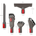 Pikkukuva 5 / 5: Dyson V8, V10, V11, V7, V15, V12 imurille tarkoitettu imuriharja