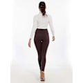 Miniatyrbillede 5 af 5: Højtaljede leggings til kvinder UK Termiske tykke fleeceforede leggings bløde og varme