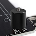 Miniatyrbild 4 av 5: Silikonisolerad Dämpare Buffertrör Enhet 3D-Skrivare Uppvärmd Bädd Nivellering Anet A8 Wanhao D9 Anycubic Mega, 40*40*8mm Svart