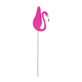 Miniatyrbillede 1 af 3: 1 stk. Udendørs Flamingo Pynt Gårdhave Layout Ornament Børnelegetøj (Mørk Pink)