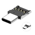Miniatyrbillede 2 af 5: Multifunktionel telefon tablet OTG USB til Type-C adapter konverter interface stik