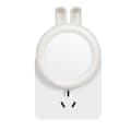 #Baby natlampe med stikkontakt sæt af 2 søde kaninlamper#