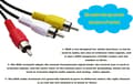 Miniatyrbilde 2 av 5: /#/USB til 3RCA-kabel, USB 2.0 hunntype A til 3 RCA hannplugg, komp/#/