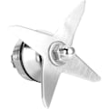 Miniatyrbillede 4 af 5: Blenderkniv, rustfrit stål 4-bladet blenderkniv samling udskiftningstilbehør