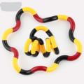 Pikkukuva 3 / 6: #Tangle-lelu Fidget Twister Käsi Fidget-lelu Kierteinen Purkulelu 4 #